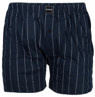 Suaque: wijde boxer - navy / krijt