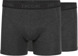 Zaccini 2-pack: Donkergrijs Zaccini 2-pack: Donkergrijs