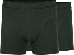 Zaccini 2-pack: Donkergroen Zaccini 2-pack: Donkergroen