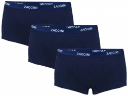 Zaccini Dames 3-pack: Short- Navy Zaccini Dames 3-pack: Short- Navy