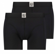 RJ Pure Color Heren Boxershort - Zwart 2-pack