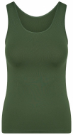 RJ Dames Pure Color Singlet - Donkergroen RJ Dames Pure Color Singlet - Donkergroen