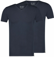RJ Good Life Athens 2-Pack: Heren T-Shirt V-Hals Navy RJ Good Life Athens 2-Pack: Heren T-Shirt V-Hals Navy