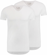 RJ Everyday Den Bosch 2-Pack: Heren T-Shirt V-Hals Wit RJ Everyday Den Bosch 2-Pack: Heren T-Shirt V-Hals Wit