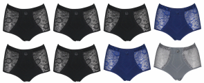 J&C Dames Taille 8-pack: Dark