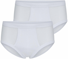 Beeren Heren 2-pack: Briljant Heren Slip - Wit