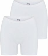Beeren Dames 2-pack: Softly Boxer - Wit Beeren Dames 2-pack: Softly Boxer - Wit