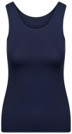 RJ Dames Pure Color Singlet - Marineblauw