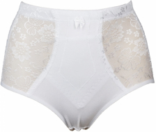 J&C Dames Tailleslip H201 - Wit J&C Dames Tailleslip H201 - Wit