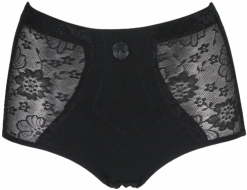 J&C Dames Tailleslip H201 - Zwart