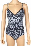 J&C Dames body string: Panter Grijs J&C Dames body string: Panter Grijs