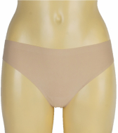 J&C Dames Naadloze String: Huid J&C Dames Naadloze String: Huid