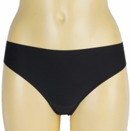 J&C Dames Naadloze String: Zwart J&C Dames Naadloze String: Zwart