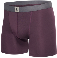 RJ Pure Color Heren Boxershort - Aubergine