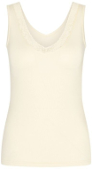 RJ Dames PC Singlet Kant: ivoor RJ Dames PC Singlet Kant: ivoor