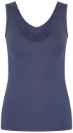 RJ Dames PC Singlet Kant: donkerblauw RJ Dames PC Singlet Kant: donkerblauw