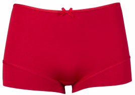 RJ Pure Color Dames Short - Donkerrood