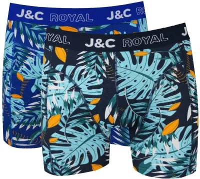 J&C 2-Pack: Zwart Blauw - H251