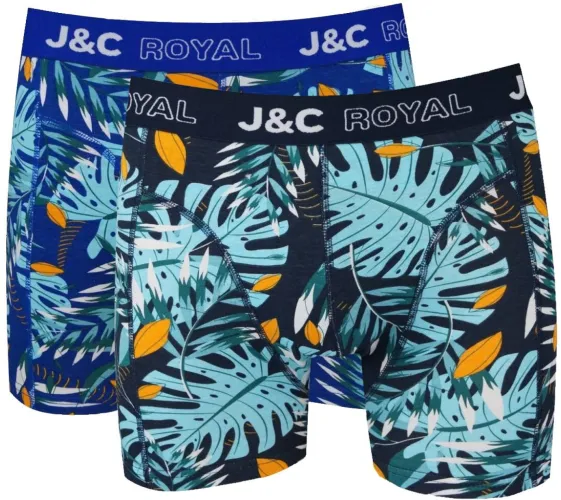 J&C 2-Pack: Zwart Blauw - H251