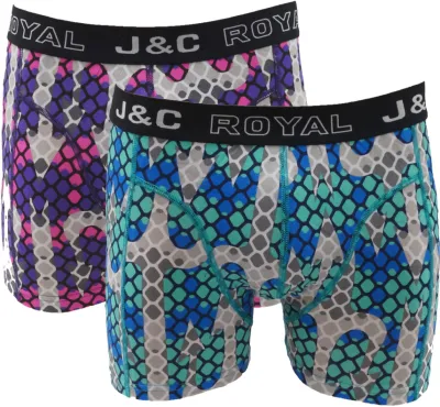 J&C 2-Pack: Paars Blauw - H247