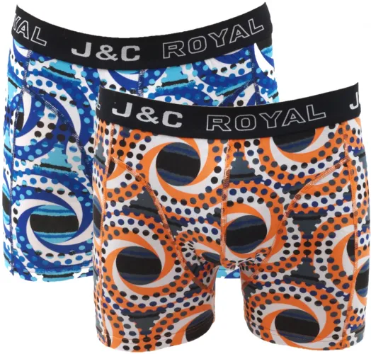 J&C 2-Pack: Oranje Blauw - H248