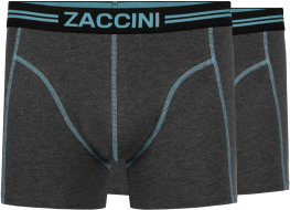 Zaccini 2-pack: Grey Melange / Aqua Zaccini 2-pack: Grey Melange / Aqua