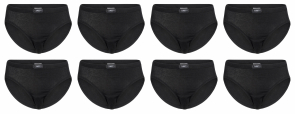 Racky Dames 8-pack:  Slip Zwart