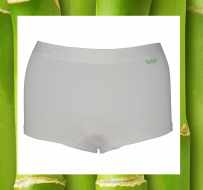 Boru Bamboo:  Dames Boxer - Wit